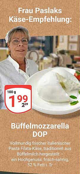 Büffelmozzarella DOP