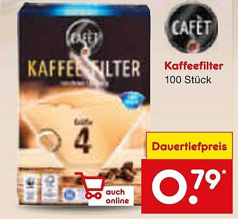 Cafét Kaffeefilter 100 Stück