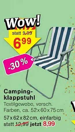 Camping-Klappstuhl