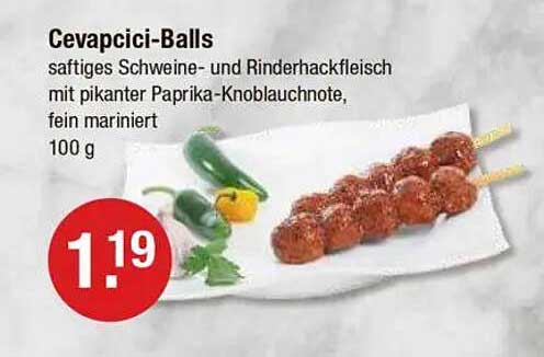 Cevapcici-Balls – saftig und aromatisch