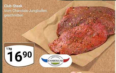 Club-Steak vom Charolais-Jungbullen, geschnitten