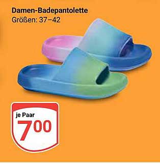 Damen-Badepantoletten