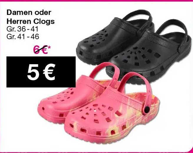 Damen oder Herren Clogs Gr. 36-41, Gr. 41-46