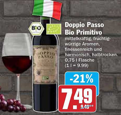 Doppio Passo Bio Primitivo