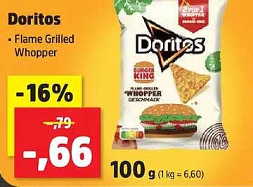 Doritos - Flame Grilled Whopper