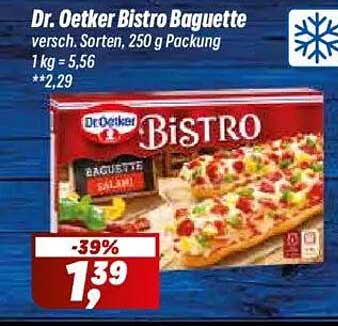 Dr. Oetker Bistro Baguette 250 g