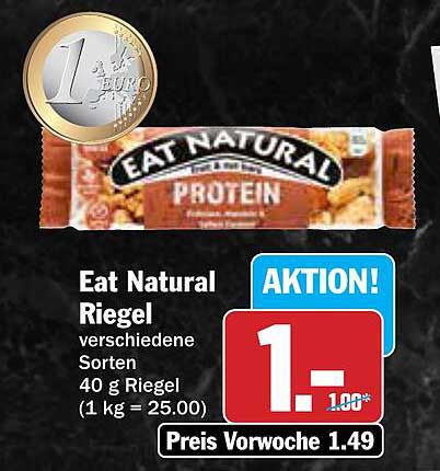 Eat Natural Riegel - verschiedene Sorten