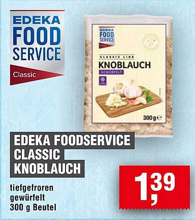 EDEKA Foodservice Classic Knoblauch 300 g Beutel