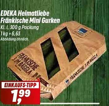 EDEKA Heimatliebe Fränkische Mini Gurken 300 g