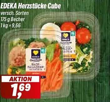 EDEKA Herzstücke Cube - verschiedene Sorten 175 g Becher
