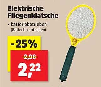 Elektrische Fliegenklatsche