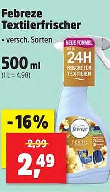 Febreze Textilerfrischer - versch. Sorten 500 ml