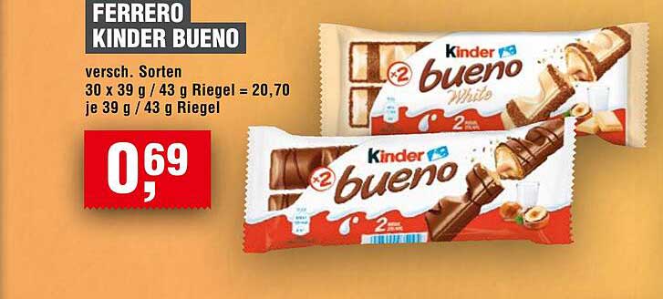 FERRERO KINDER BUENO