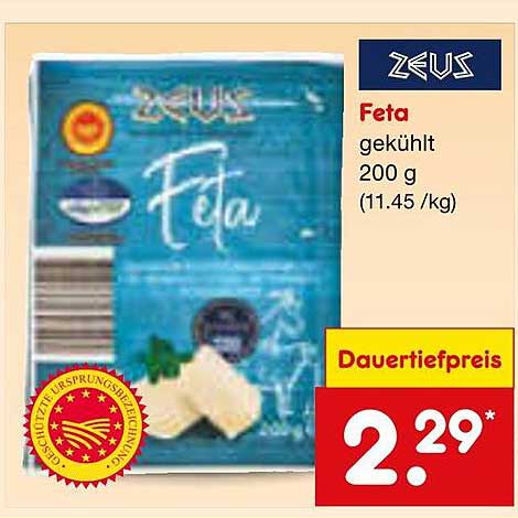 Feta von ZEUS, 200 g