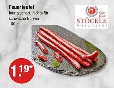 Feuerteufel - feurig scharf, nichts für schwache Nerven 100 g