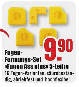 Fugen-Formungs-Set "Fugen Ass plus" 5-teilig