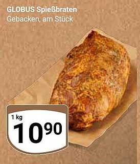 GLOBUS Spießbraten Gebacken, am Stück
