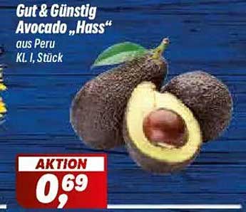 Gut & Günstig Avocado „Hass“ aus Peru