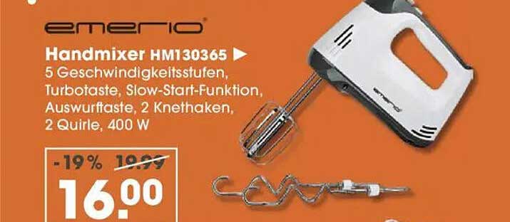 Handmixer HM130365 von Emerio