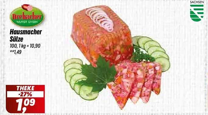 Hausmacher Sülze von Drebaacher Wurst GmbH