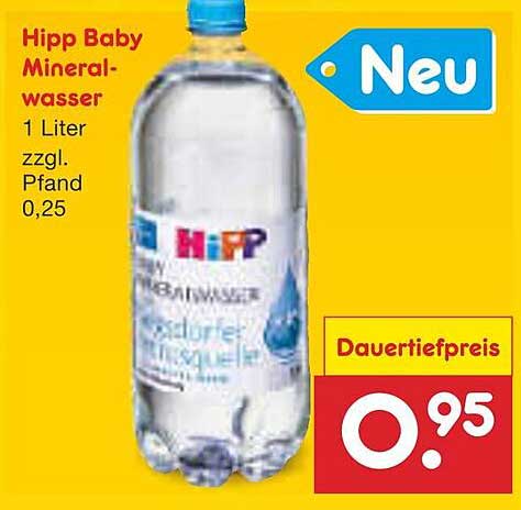 Hipp Baby Mineralwasser 1 Liter