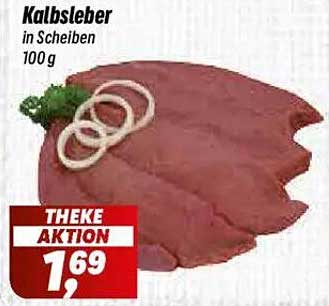 Kalbsleber in Scheiben 100 g