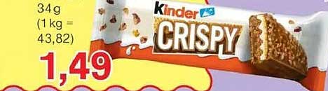 Kinder Crispy 34 g