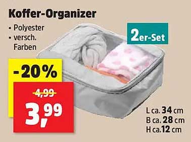 Koffer-Organizer 2er-Set