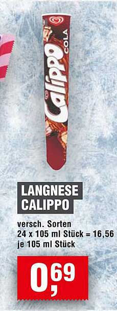 LANGNESE CALIPPO - Verschiedene Sorten