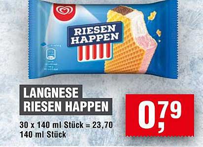 Langnese Riesen Happen