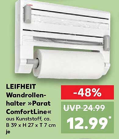 LEIFHEIT Wandrollenhalter »Parat ComfortLine«