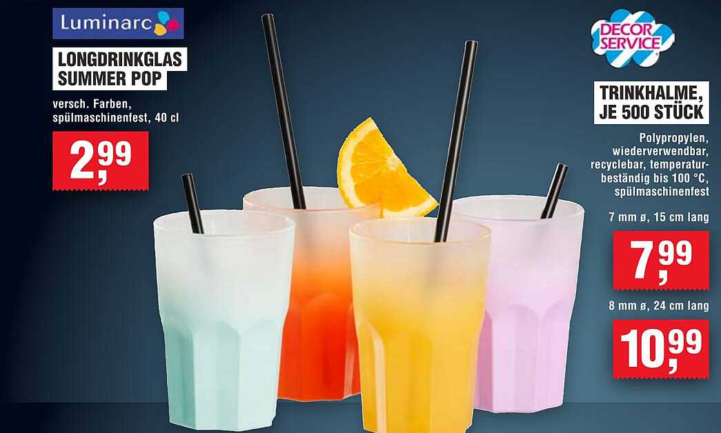 Longdrinkglas Summer Pop