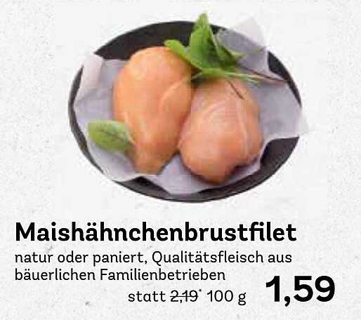 Maishähnchenbrustfilet - natur oder paniert, Qualitätsfleisch aus bäuerlichen Familienbetrieben