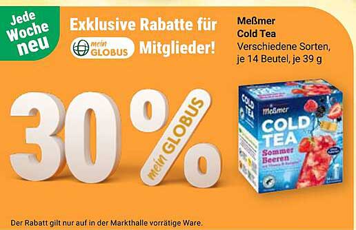 Meßmer Cold Tea - Sommer Beeren