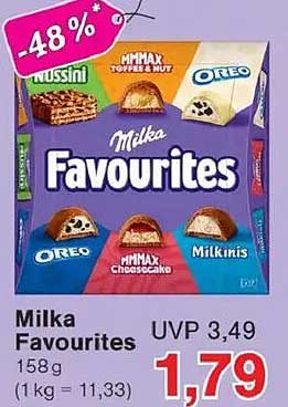 Milka Favourites 158g