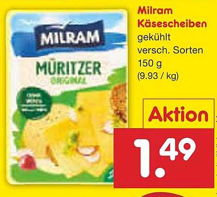 Milram Käse­scheiben - 150 g