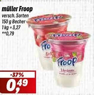 müller Froop 150 g Becher - verschiedene Sorten