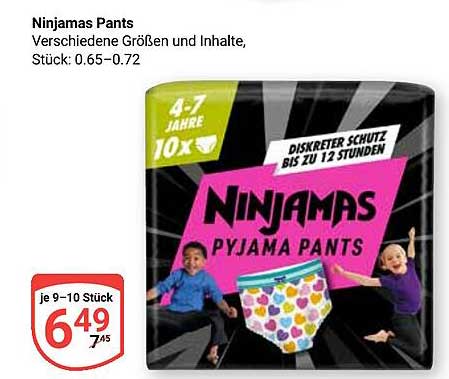 Ninjamas Pants