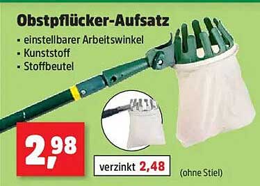 Obstpflücker-Aufsatz