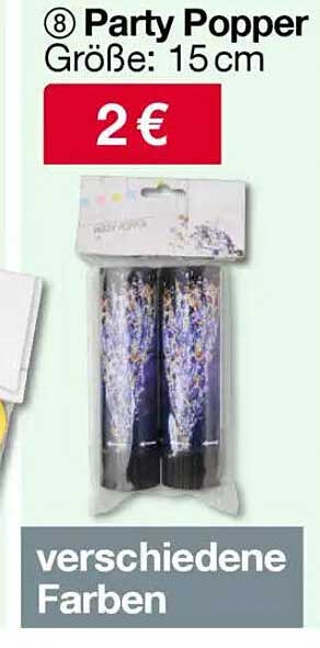 Party Popper – 2 €