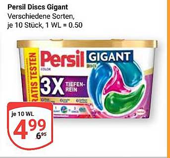 Persil Discs Gigant - 10 Stück