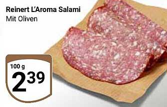 Reinert L'Aroma Salami mit Oliven