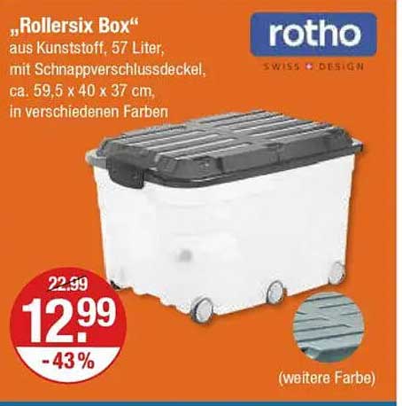 "Rollersix Box" von Rotho – Der praktische Aufbewahrungskünstler!