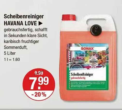 Scheibenreiniger HAVANA LOVE