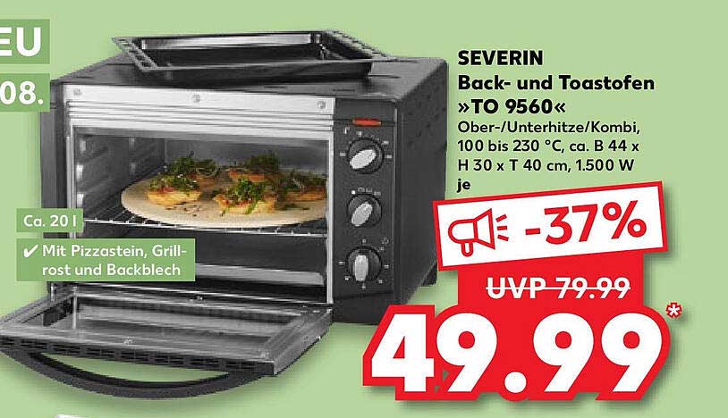 SEVERIN Back- und Toastofen »TO 9560«