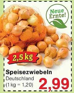 Speisezwiebeln 2,5 kg