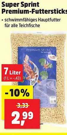 Super Sprint Premium-Futtersticks