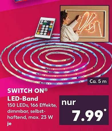 SWITCH ON® LED-Band