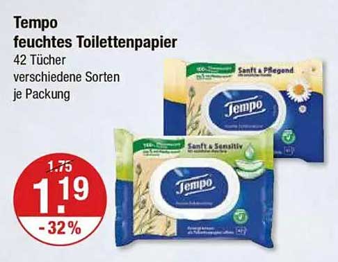 Tempo feuchtes Toilettenpapier