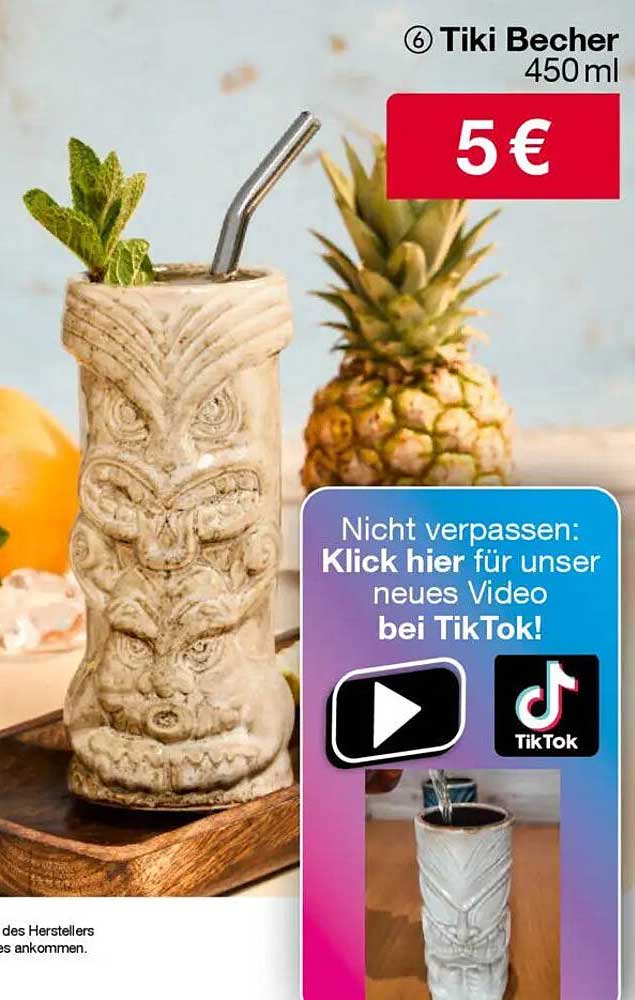 Tiki Becher 450 ml